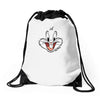 looney tunes bugs Drawstring Bags