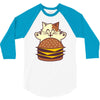 i has cheezburger! 3/4 Sleeve Shirt