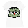 monster owls   frankenstein Ladies Fitted T-Shirt