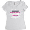 i never dreamed i'd grow up to be a super cute libra but here i am kil Women's Triblend Scoop T-shirt