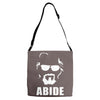 big lebowski grande lebosky leubosk cinema Adjustable Strap Totes