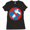 no quenelle! Ladies Fitted T-Shirt
