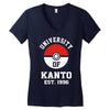 university of kanto Women's V-Neck T-Shirt