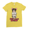 busy doing nothing Ladies Fitted T-Shirt