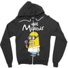 simpsons minion movie parody homer funny Zipper Hoodie