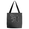 fk it funny college party Tote Bags