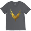 the fly bird   maverick jake paul   gold V-Neck Tee
