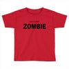 i don't like zombie Toddler T-shirt