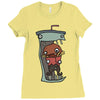 delicious aqua teens Ladies Fitted T-Shirt