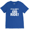 Eat Sleep Ride V-Neck Tee