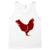 chiken red Tank Top