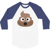 cute poo 3/4 Sleeve Shirt