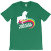 totally straight funny rainbow unicorn gay pride novelty fashion T-Shirt