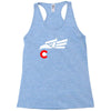 hecho en colorado long sleeve Racerback Tank