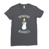 Drinking Buddies Ladies Fitted T-Shirt