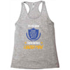 police mom  i rised mine. Racerback Tank