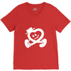 heart walking V-Neck Tee