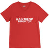 rain drop V-Neck Tee