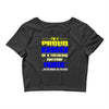 proud dad nurse Crop Top