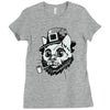 lepre cat Ladies Fitted T-Shirt
