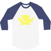 free mustache rides t shirt 3/4 Sleeve Shirt
