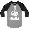 flasher camera 3/4 Sleeve Shirt