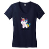 Unicorn Women's V-Neck T-Shirt
