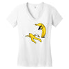dead banana Women's V-Neck T-Shirt