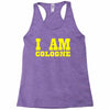 i am cologne Racerback Tank