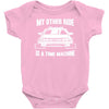 my other ride is a time machine Baby Onesie