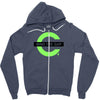 mind the gap kcco keep calm and chive on the chive Zipper Hoodie