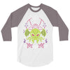 Merry Cthulhu Christmas Ugly Cool T shirts 3/4 Sleeve Shirt