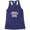 your ego is writing checks boyfriend Racerback Tank