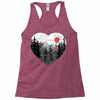 hike and love Racerback Tank