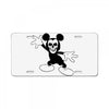 skull mickey License Plate
