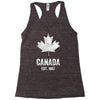 Canada Est 1867 Racerback Tank