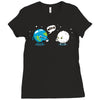 oil spill Ladies Fitted T-Shirt