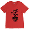 purr purr V-Neck Tee