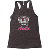 My Favorite People Call Me Auntie Racerback Tank