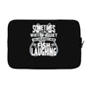 you can almost hear the fish laughing! Laptop sleeve