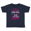 Celebrating With the 4th Birthday Queen Toddler T-shirt