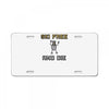 ski free and die License Plate
