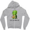 ninja diet Zipper Hoodie