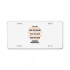 Braver Stronger Smarter Uterine Cancer Awareness License Plate
