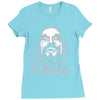the dude, Ladies Fitted T-Shirt