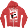 second amendment rated e for everyone Zipper Hoodie