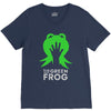 the green frog V-Neck Tee