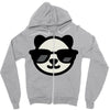 cool panda Zipper Hoodie