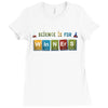 science is for winners Ladies Fitted T-Shirt