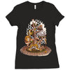 cat&rsquo;s menagerie Ladies Fitted T-Shirt